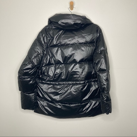 Nwt Lands End Wrap Quilted Down Jacket 